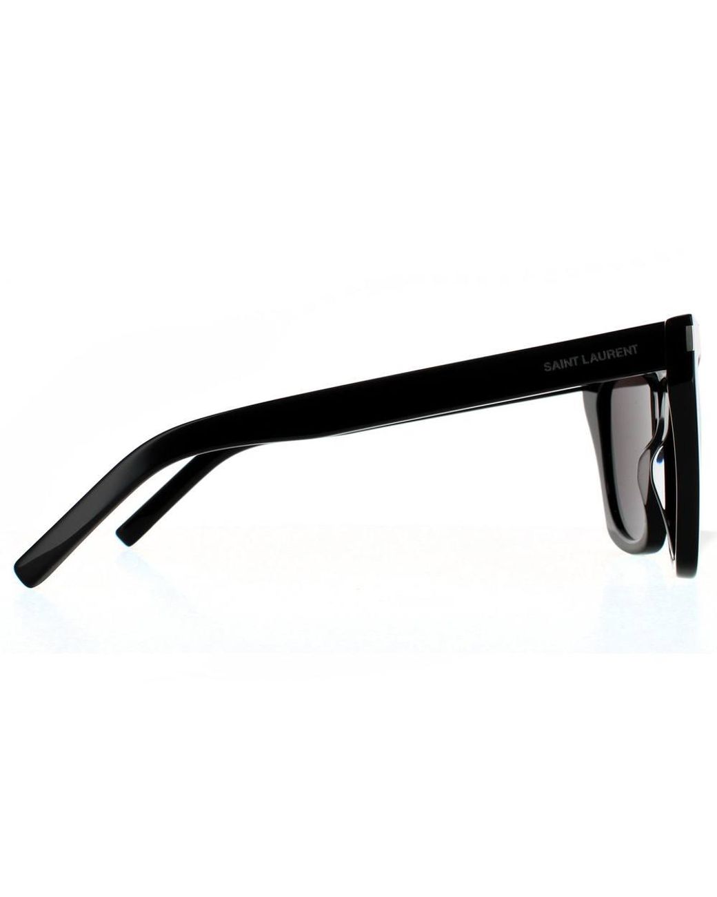Saint Laurent Black Cat Eye Sl 214 Kate Sunglasses