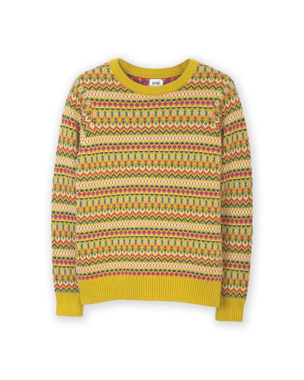 Kite Black Fair Isle Puncknowle Knit Jumper