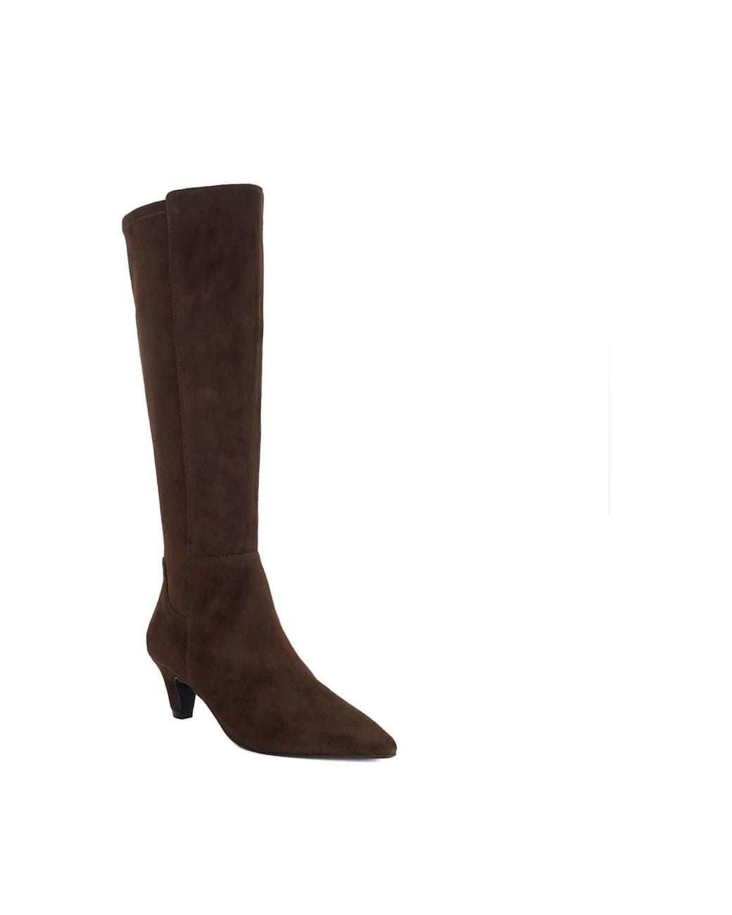 Dune Brown 'Sera' Suede Knee High Boots