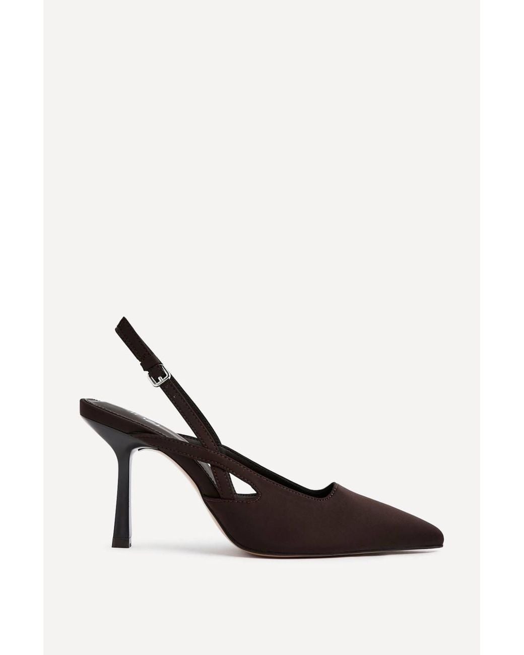 Linzi Brown Rhea Scuba Sling Back Court Heels