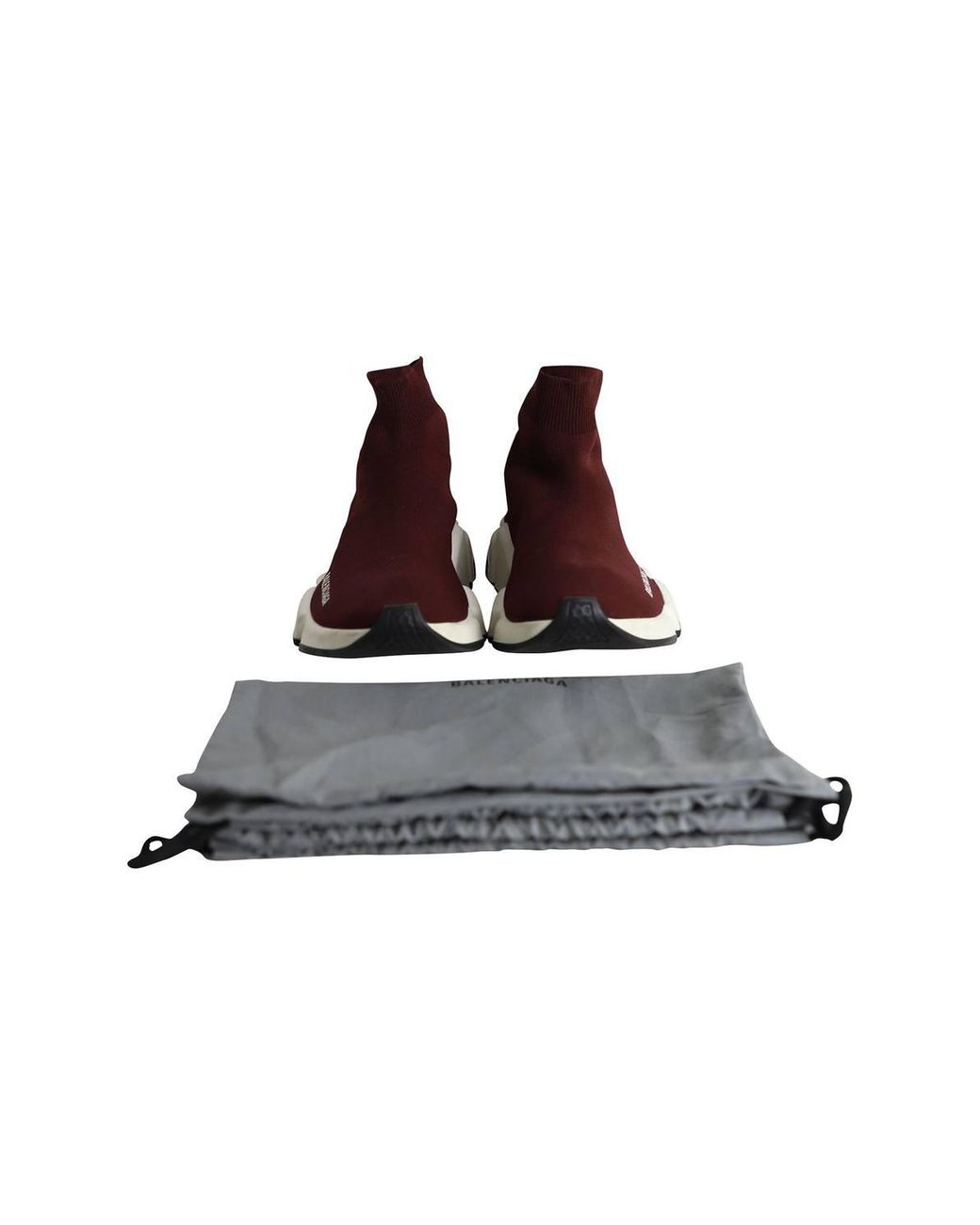 Balenciaga Brown Preloved Speed Sneakers