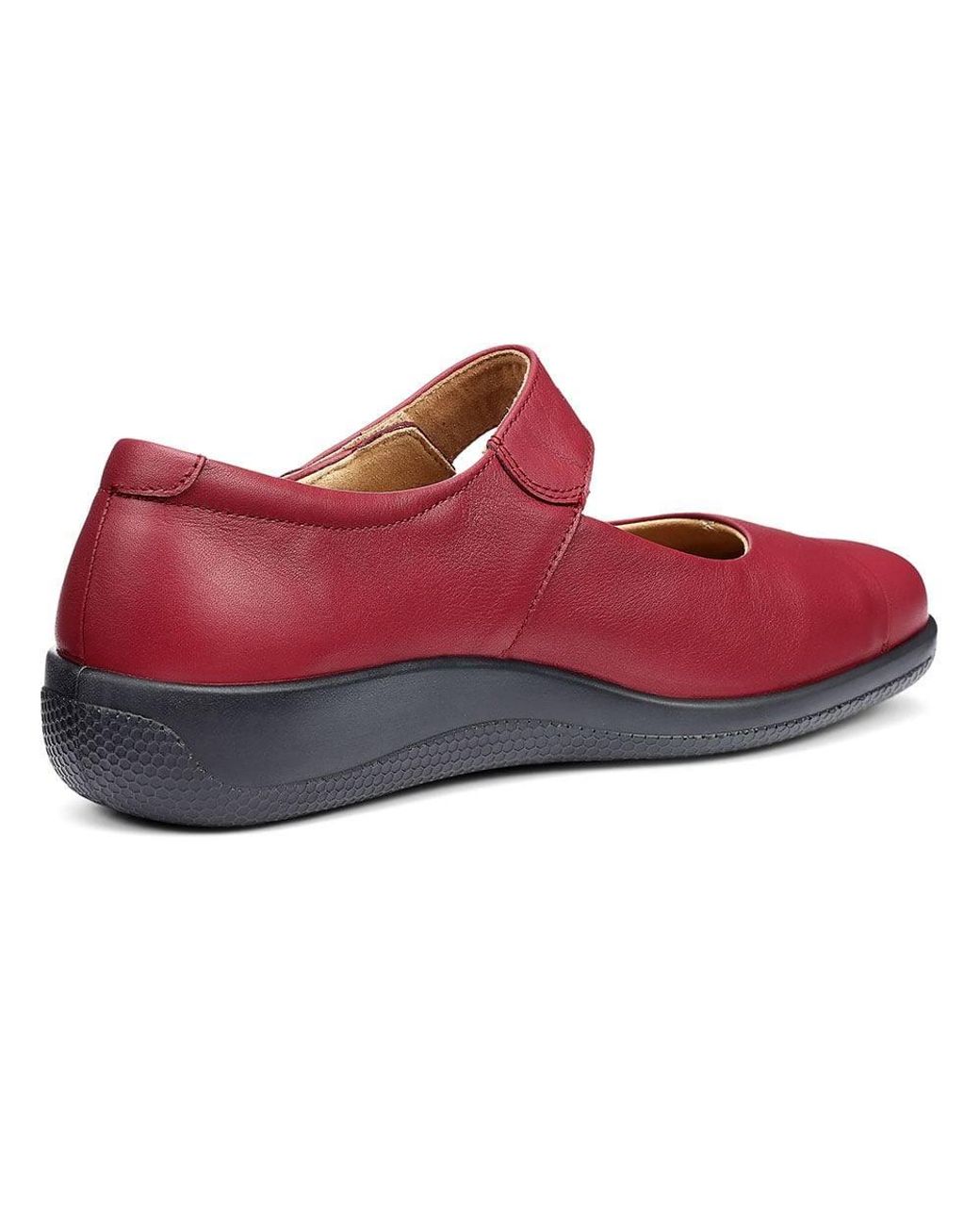 Hotter Red Wide Fit 'Truly' Mary Janes