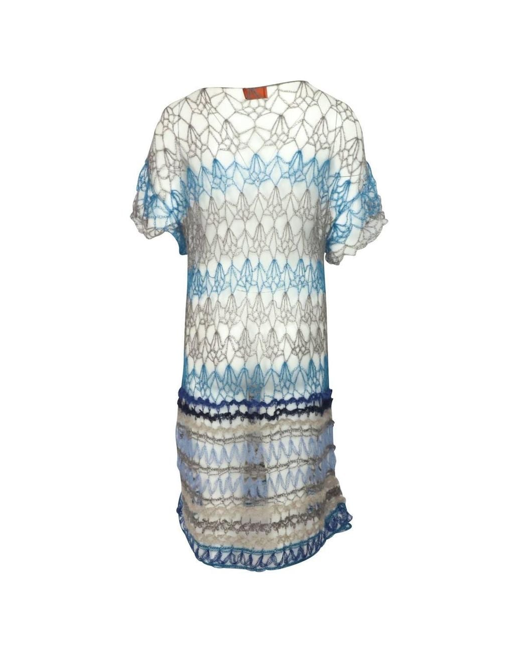 Missoni Blue Preloved Knitted Beach Dress