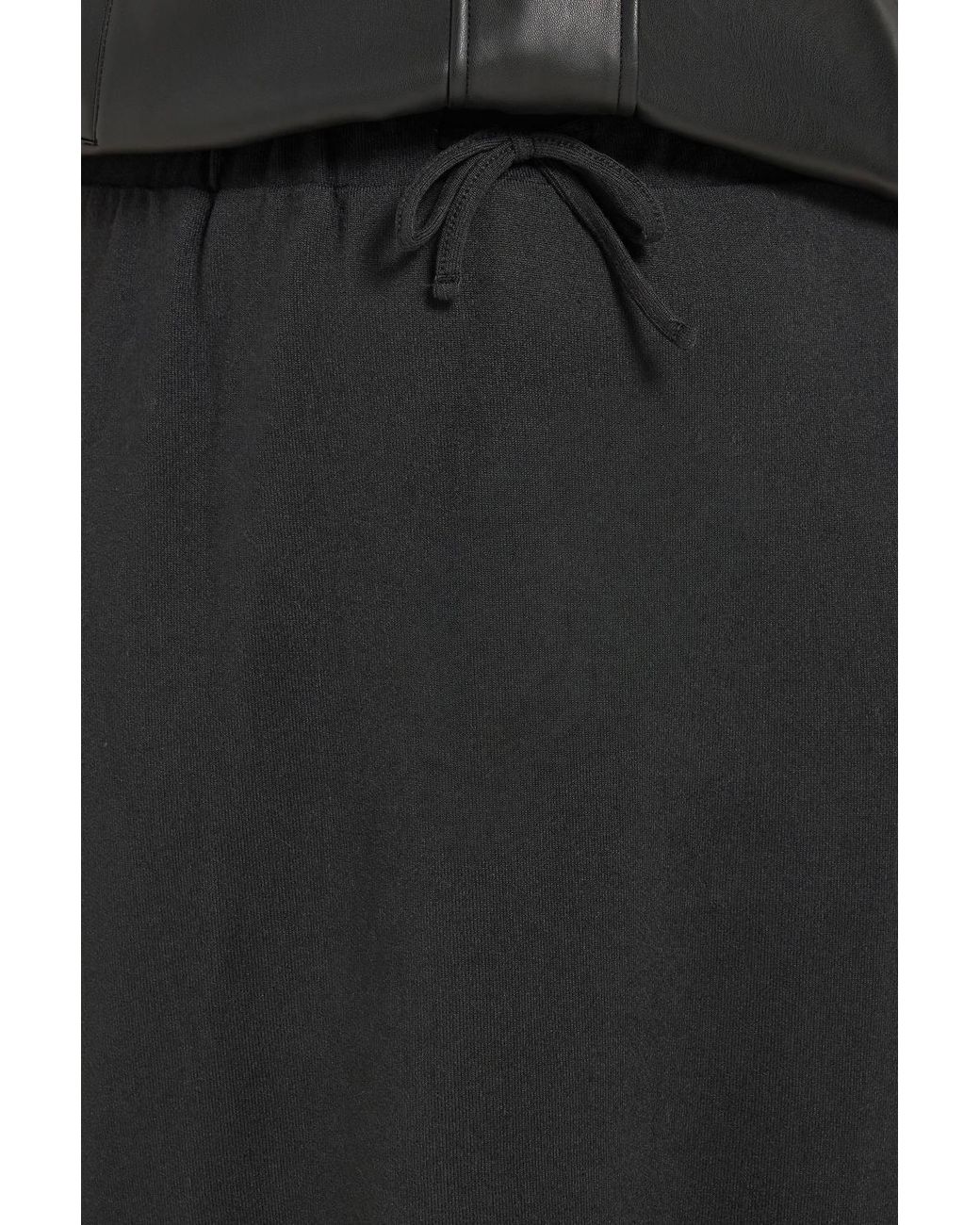 Yours Black Tube Maxi Skirt