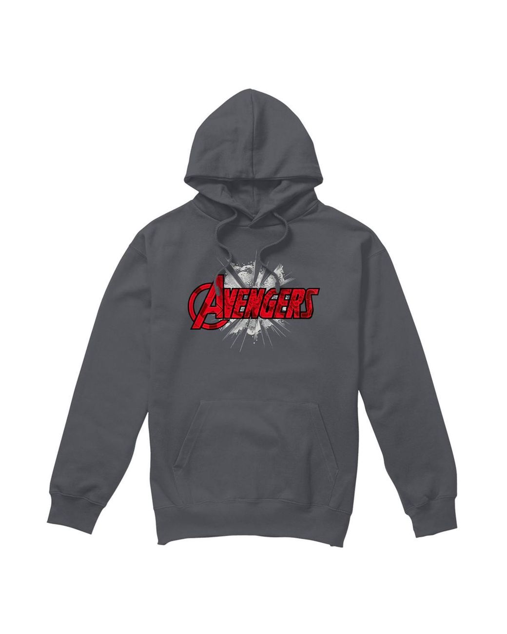 Marvel Gray Avengers Logo Bash Hoodie