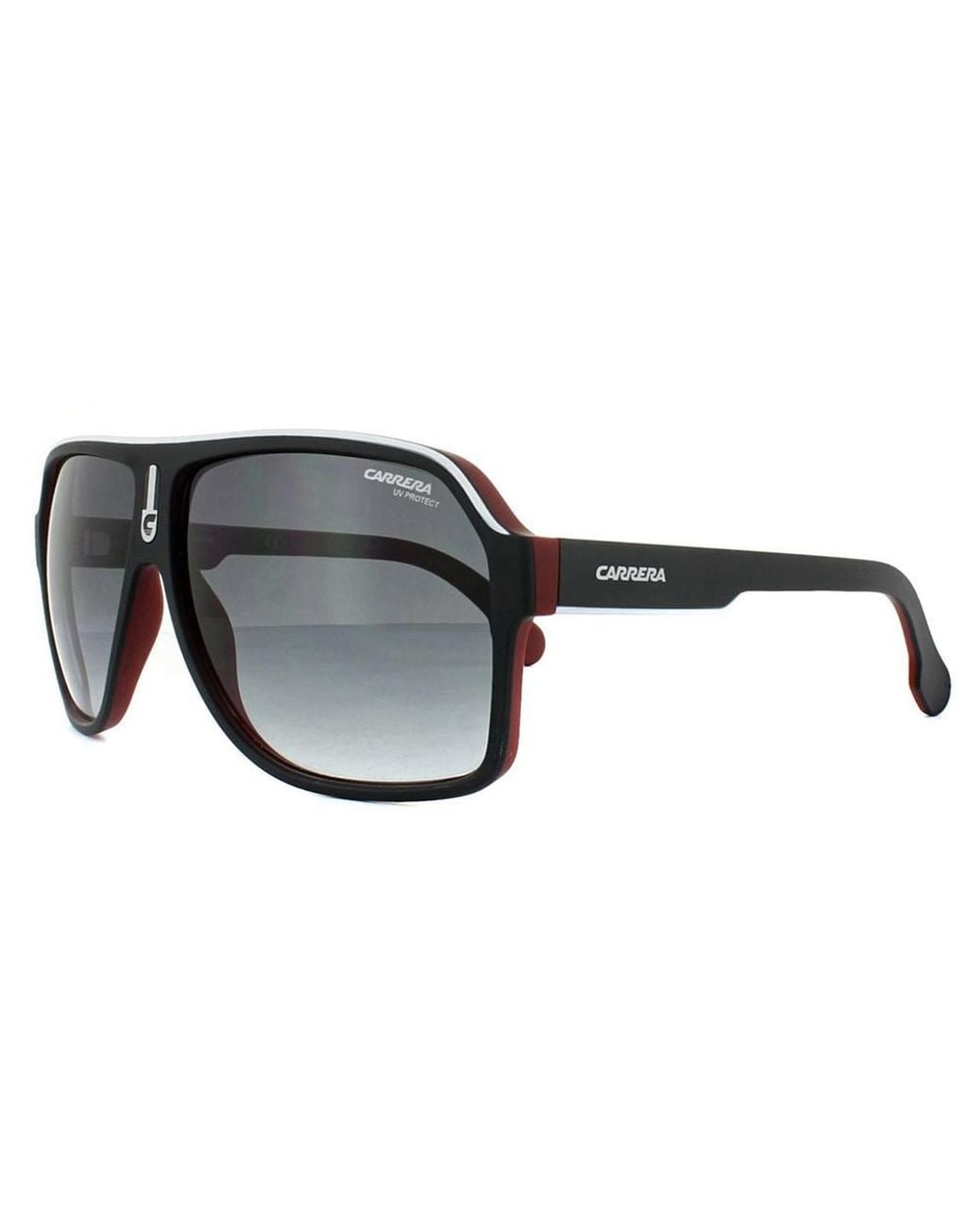 Carrera Gray Aviator Dark Gradient Sunglasses