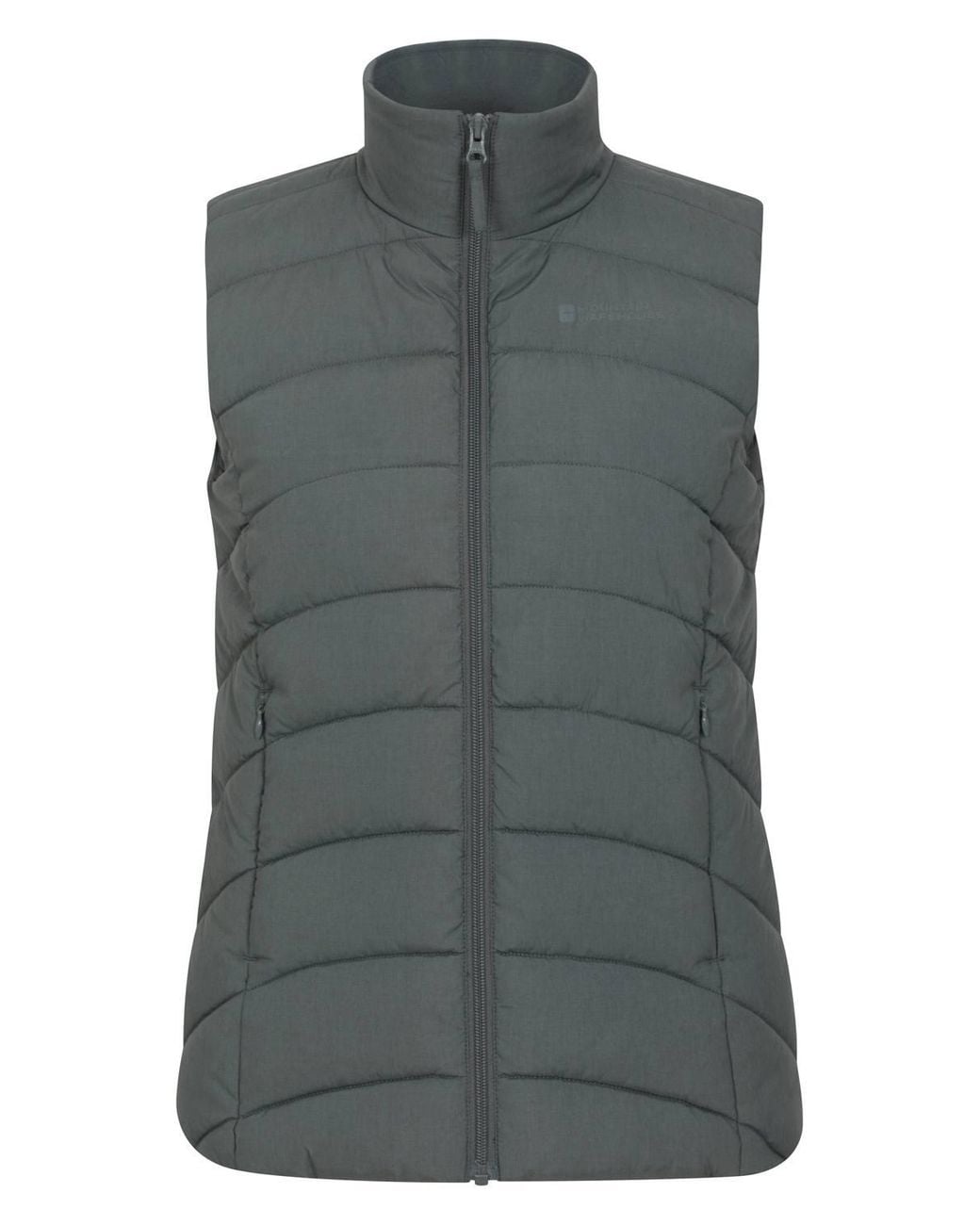 Mountain Warehouse Green 'Opal' Lightweight Water Resistant Warm Padded Full Zip Puffer Jacketgilet
