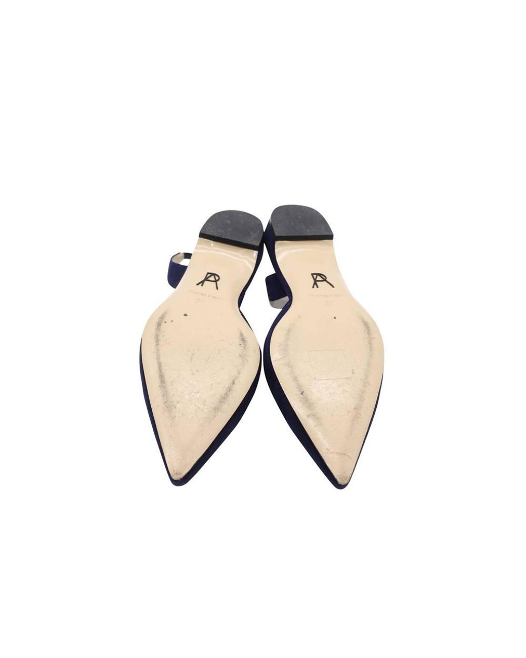Paul Andrew Blue Preloved Rhea 15 Slingback Sandals