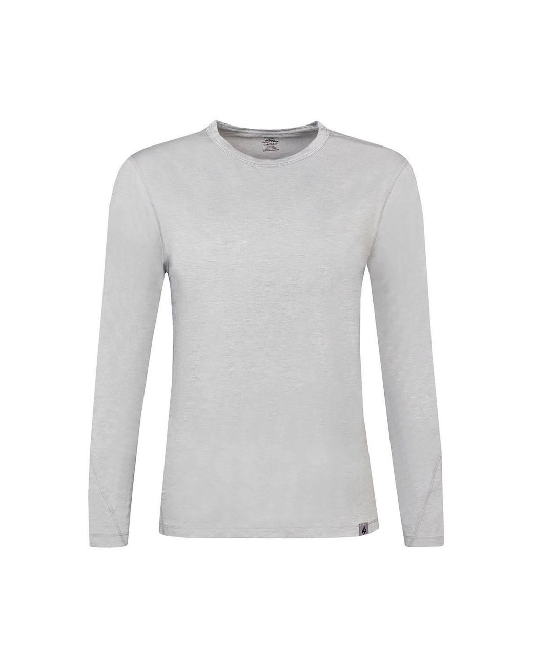 Heat Holders White Ultra Lite Fleece-Lined Thermal Top