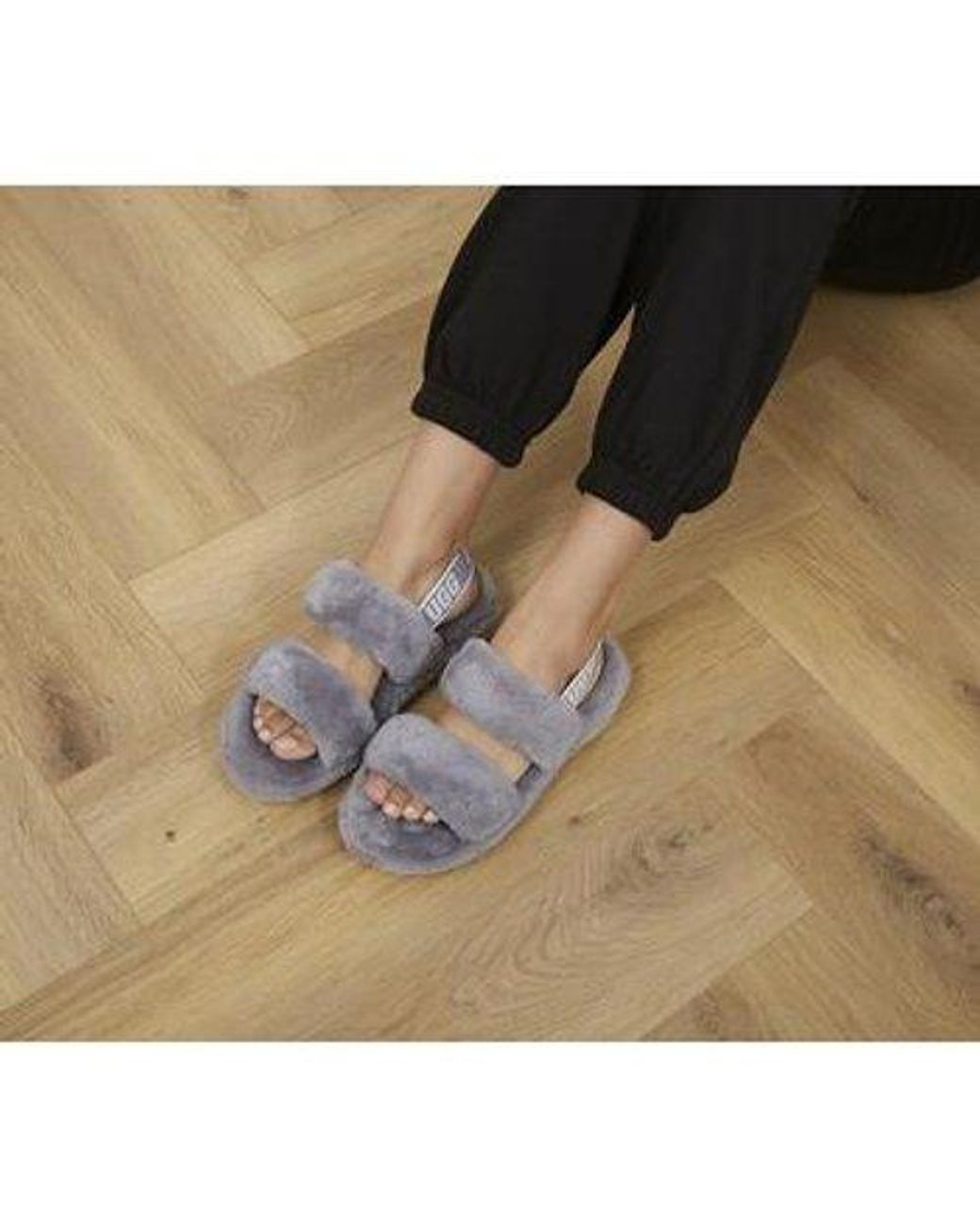 ugg fuzz yeah slippers