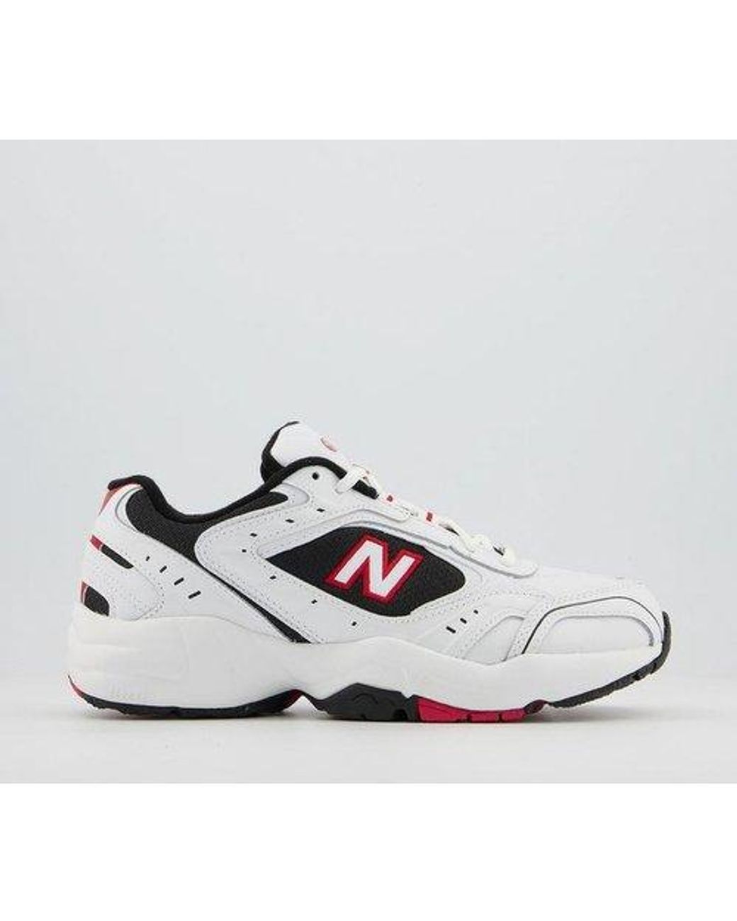 New Balance 452 Trainers Leather in White Lyst UK