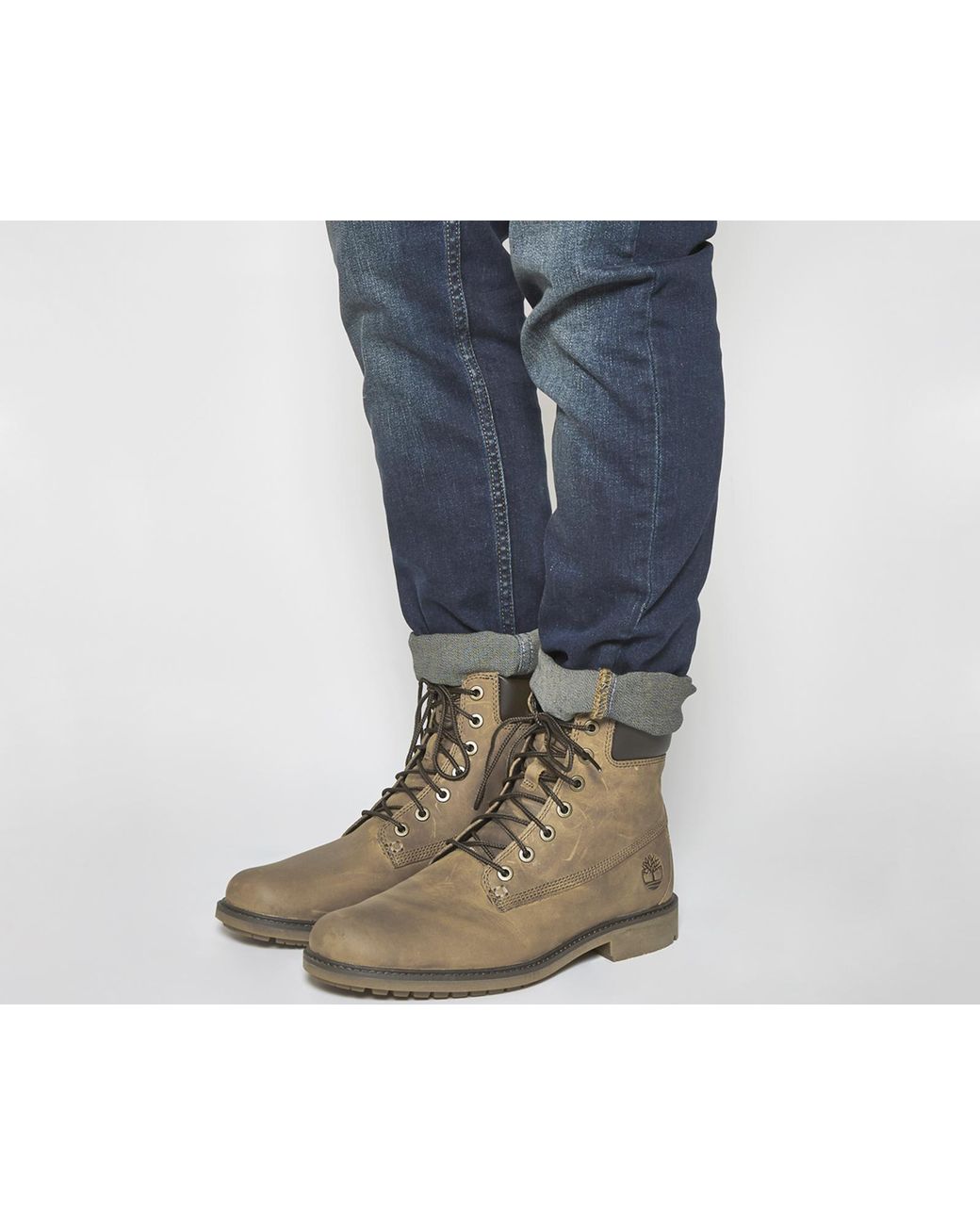 Timberland Leather Mens Slim 6 Inch Boots for Men | Lyst