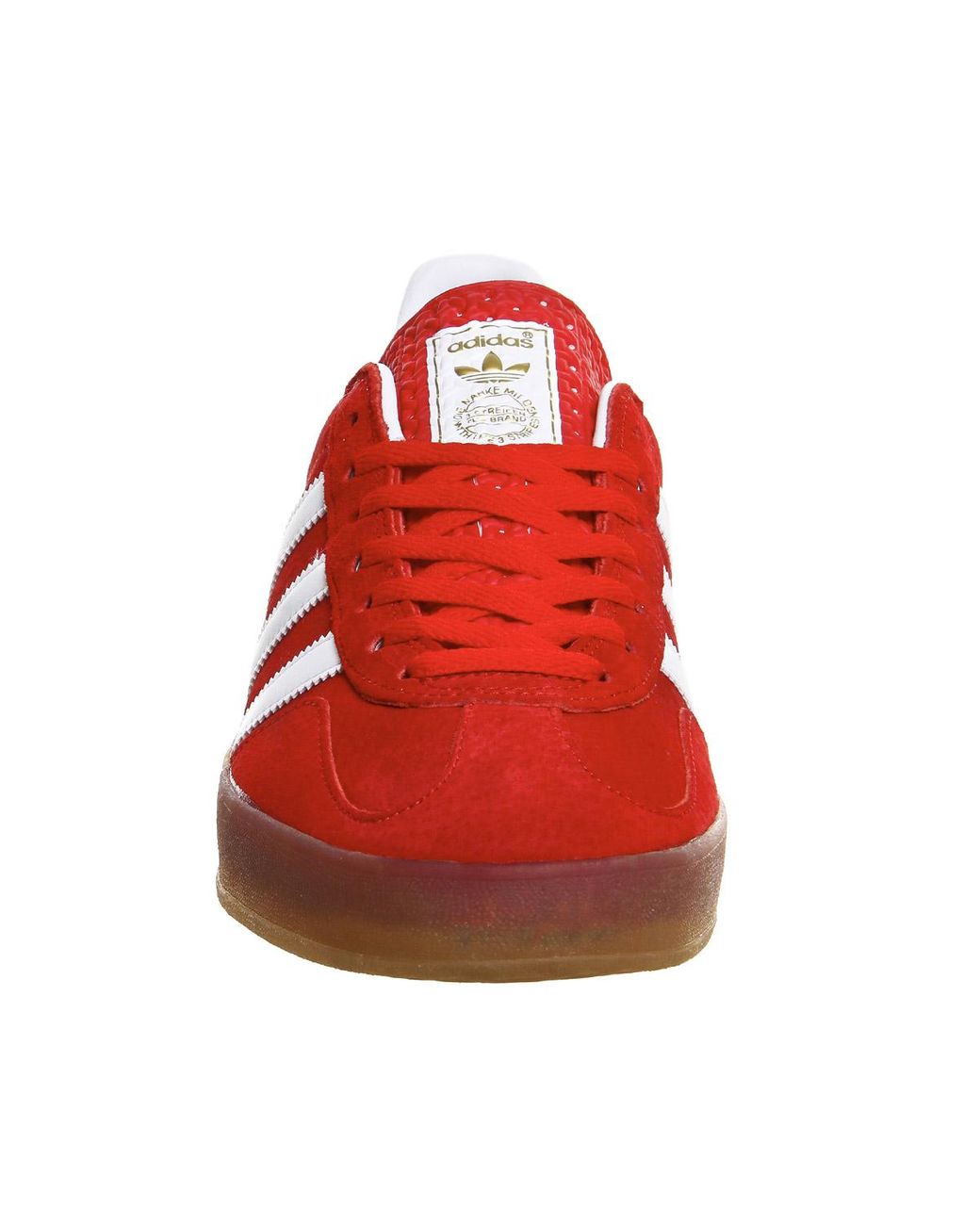 adidas Gazelle Indoor Trainers in Red for Men | Lyst