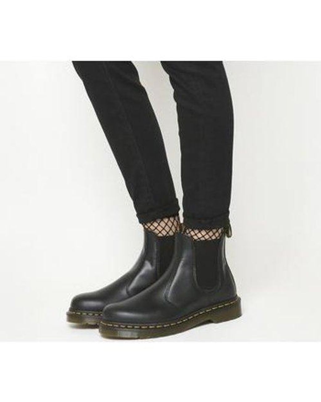 Dr. Martens Leather 2976 Chelsea Boots F in Black - Lyst