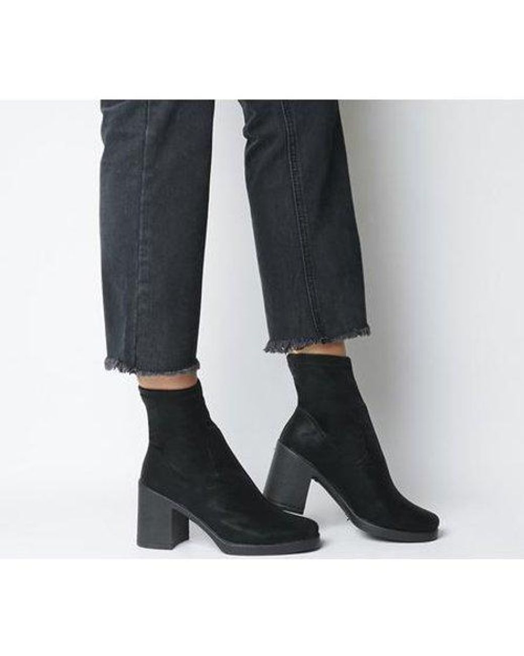 dune raffi black leather studded zip front ankle boot