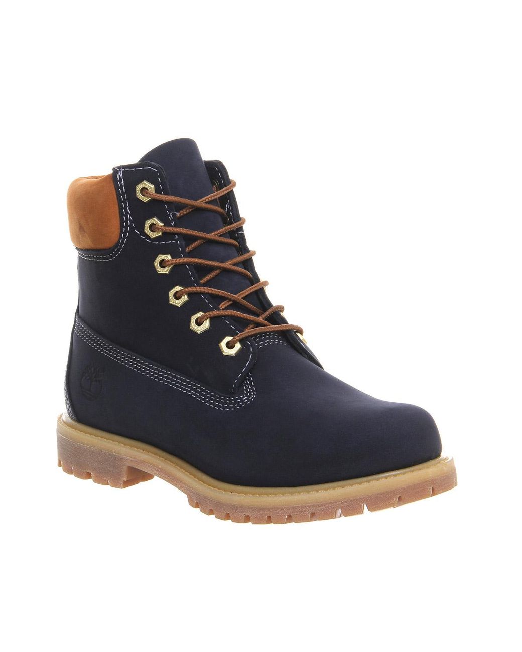 Timberland Leather Premium 6 Boots in Black - Lyst