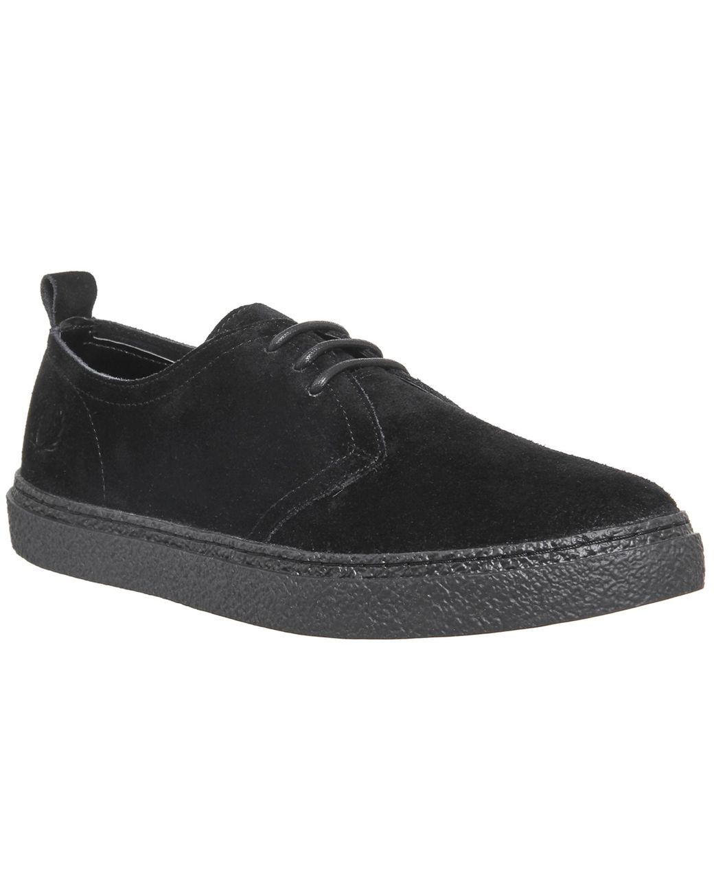 Fred Perry Suede Linden Shoes in Black for Men | Lyst Canada