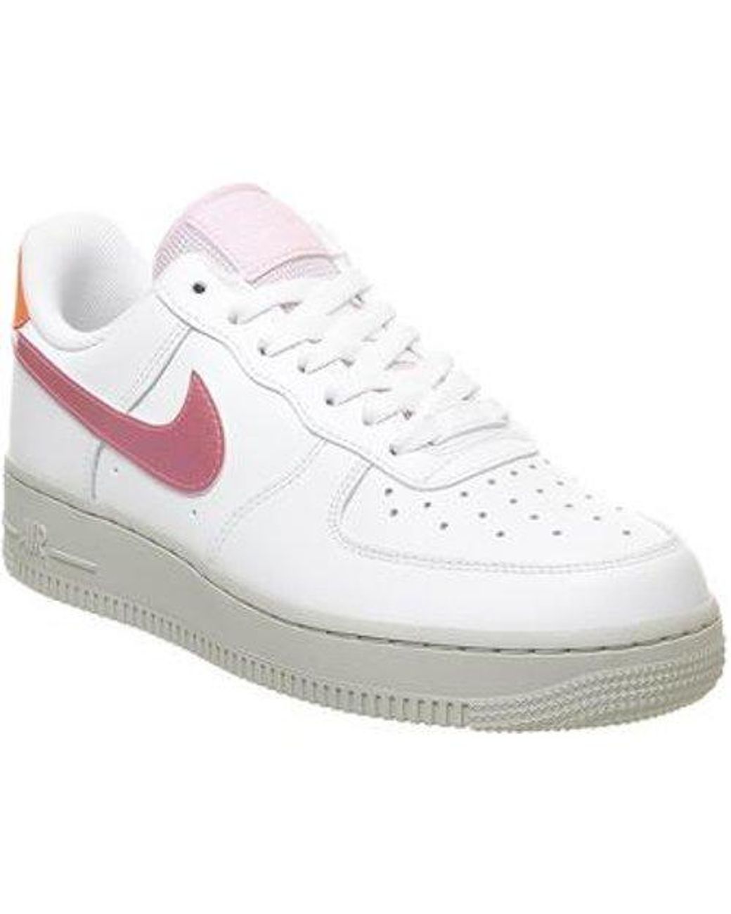 nike air force 1 07 patent white red