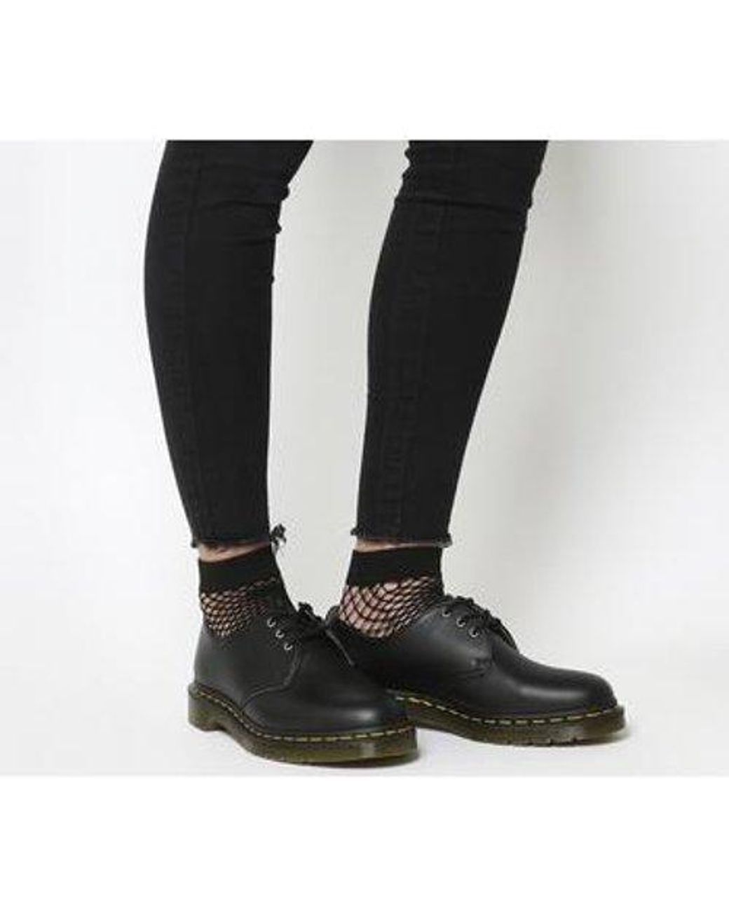 Dr. Martens Synthetic Vegan 1461 3 Eye Shoes F in Black - Lyst