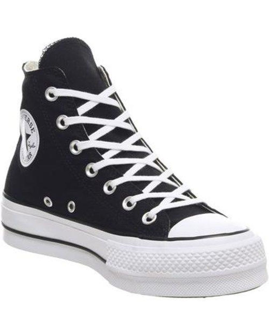 converse platform hi nero converse platform hi nero