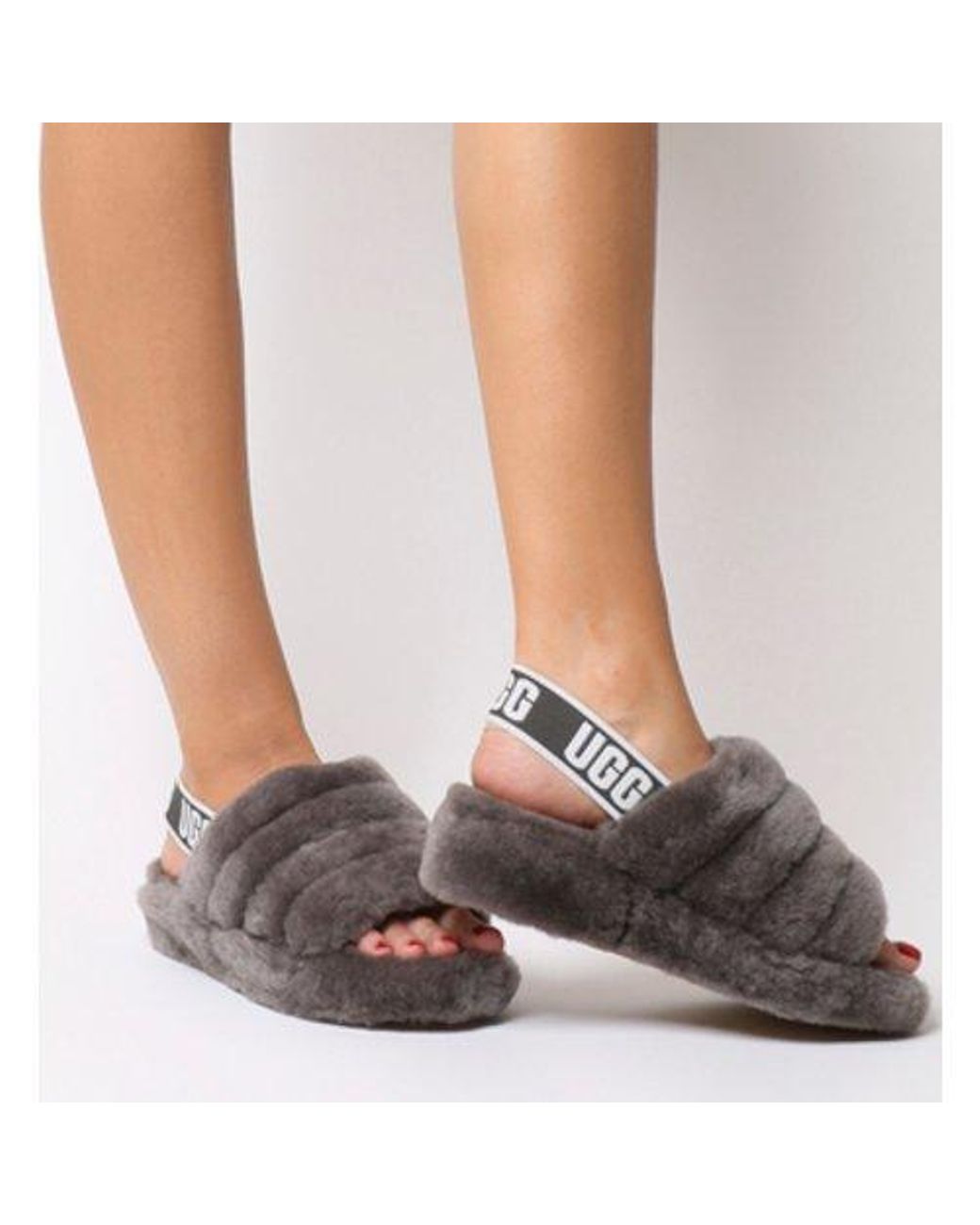 ugg fluff slide sale
