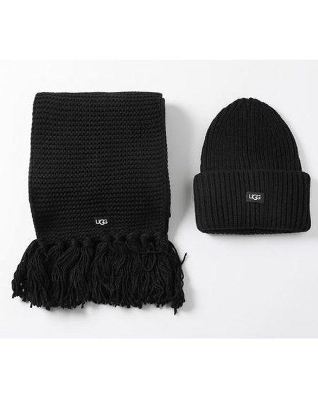 ugg beanie and scarf