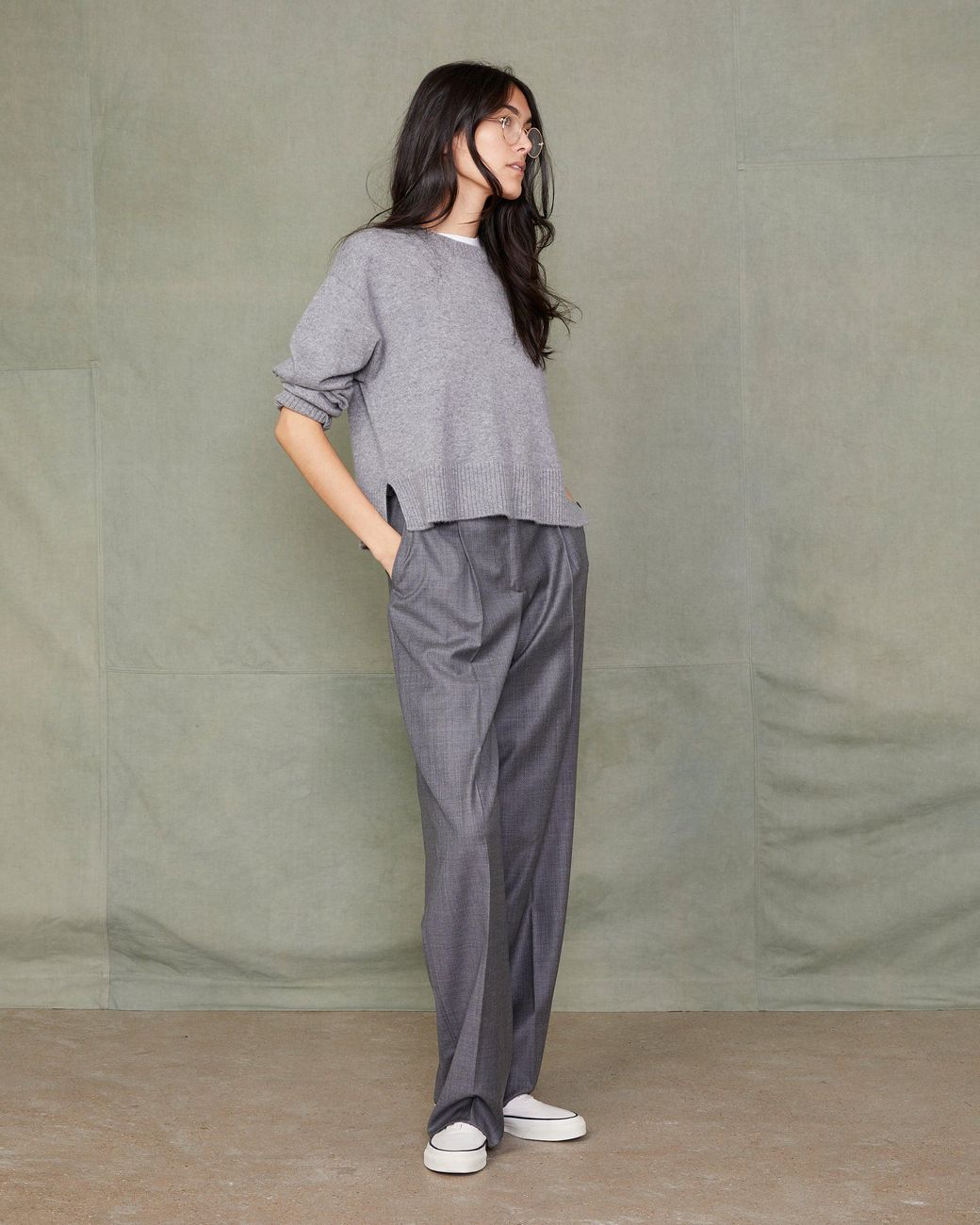Pull Nicky Officine Generale en coloris Gray