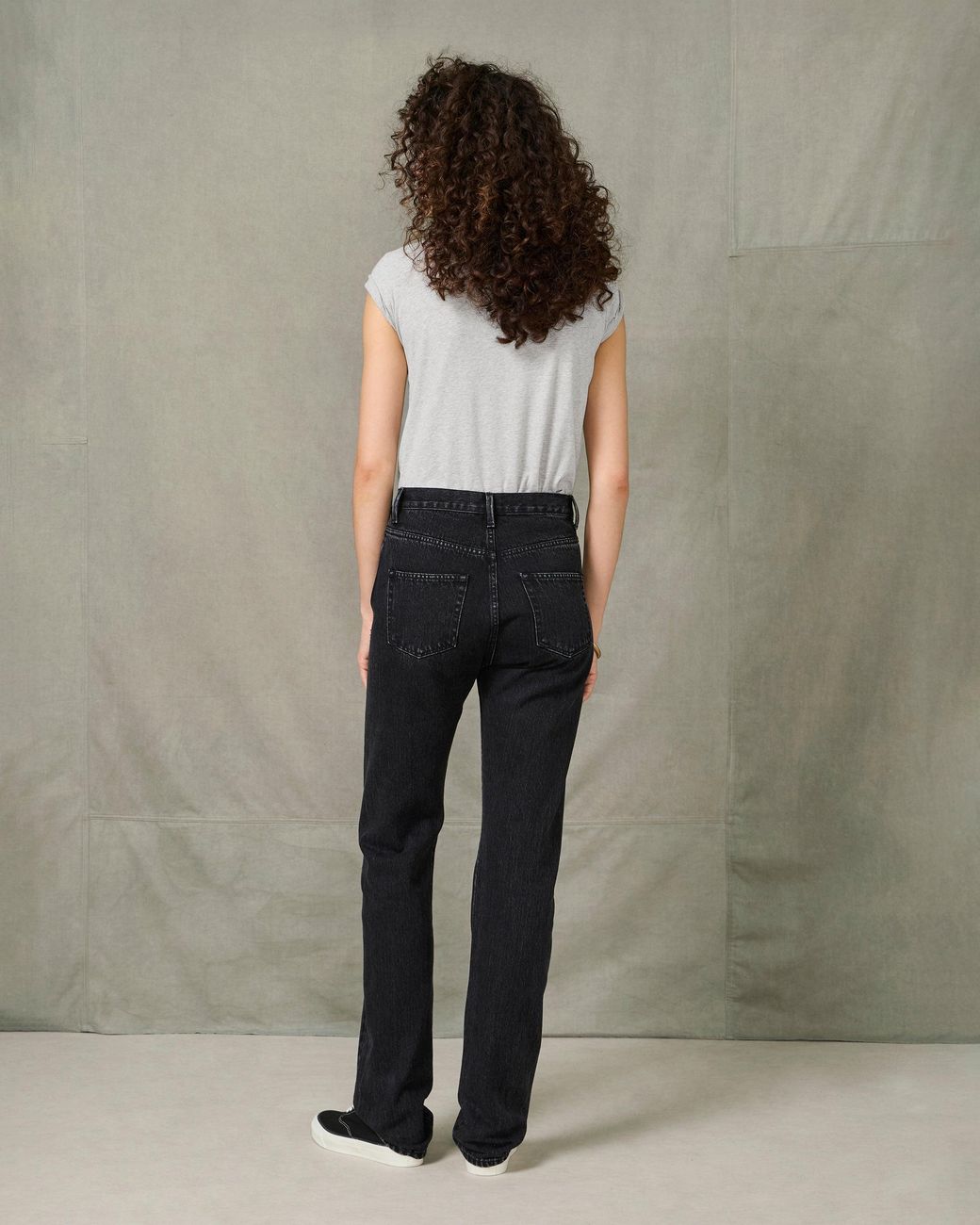 Officine Generale Green Straight Fit Denim