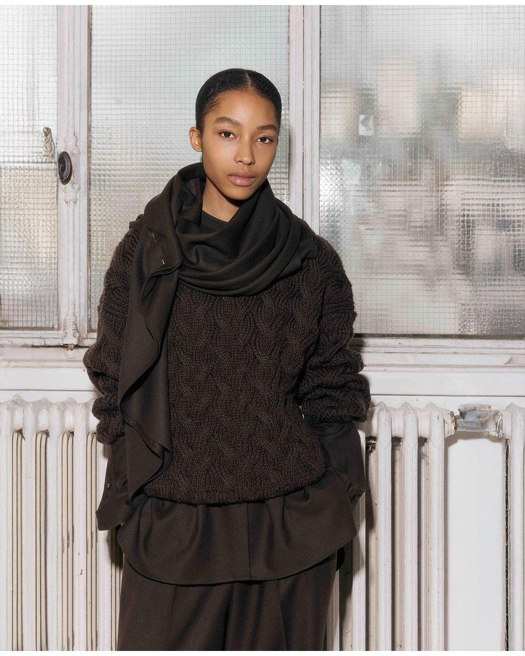 Pull Misa Officine Generale en coloris Brown
