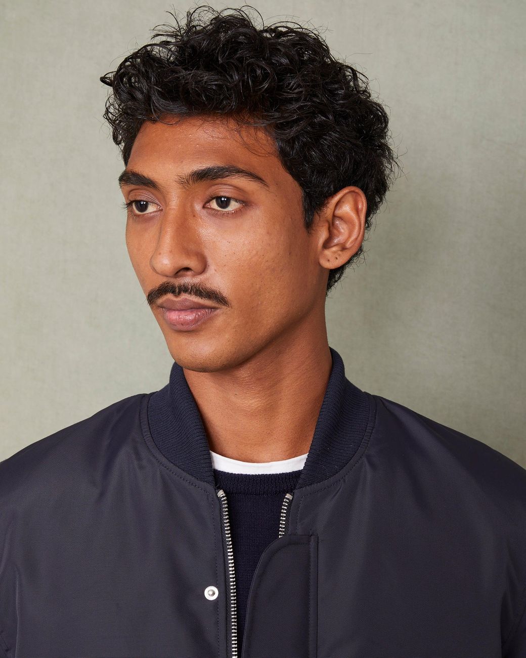 Officine Generale Green Efy Bomber for men