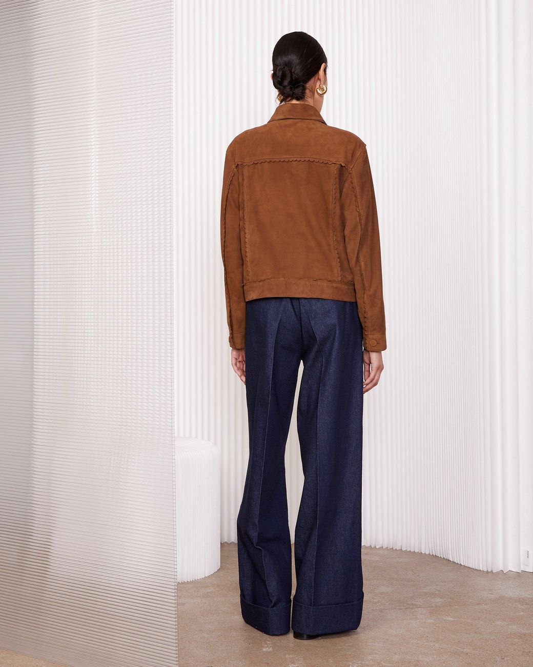 Officine Generale Blue Dewi Jacket