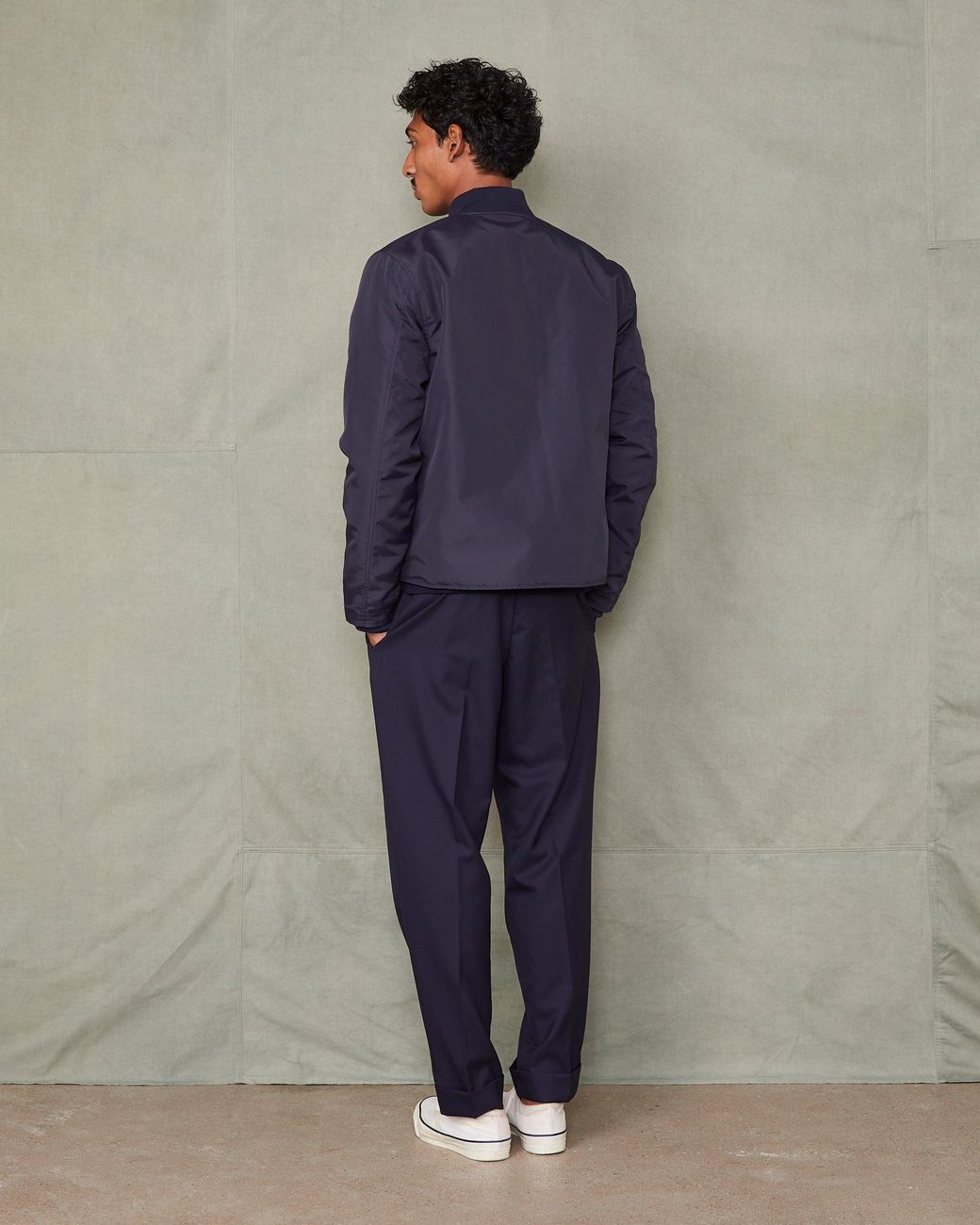 Officine Generale Green Efy Bomber for men