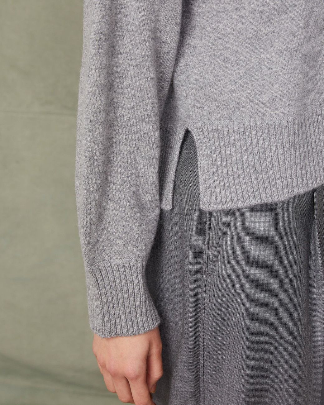 Officine Generale Gray Nicky Sweater