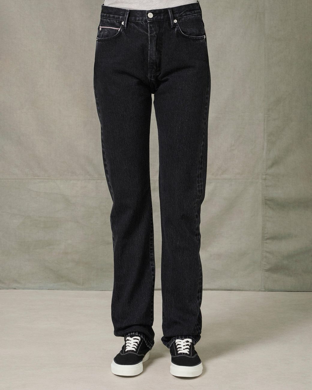 Officine Generale Green Straight Fit Denim