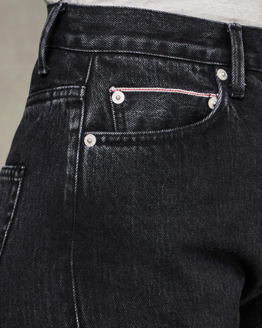 Officine Generale Green Straight Fit Denim