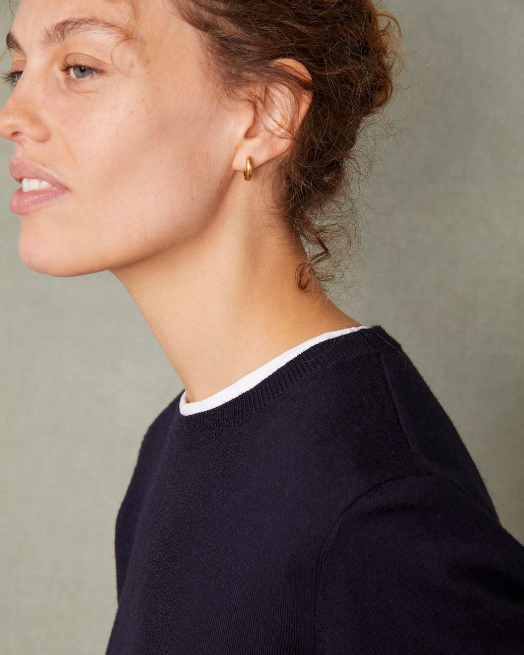 Pull Nine Officine Generale en coloris Blue