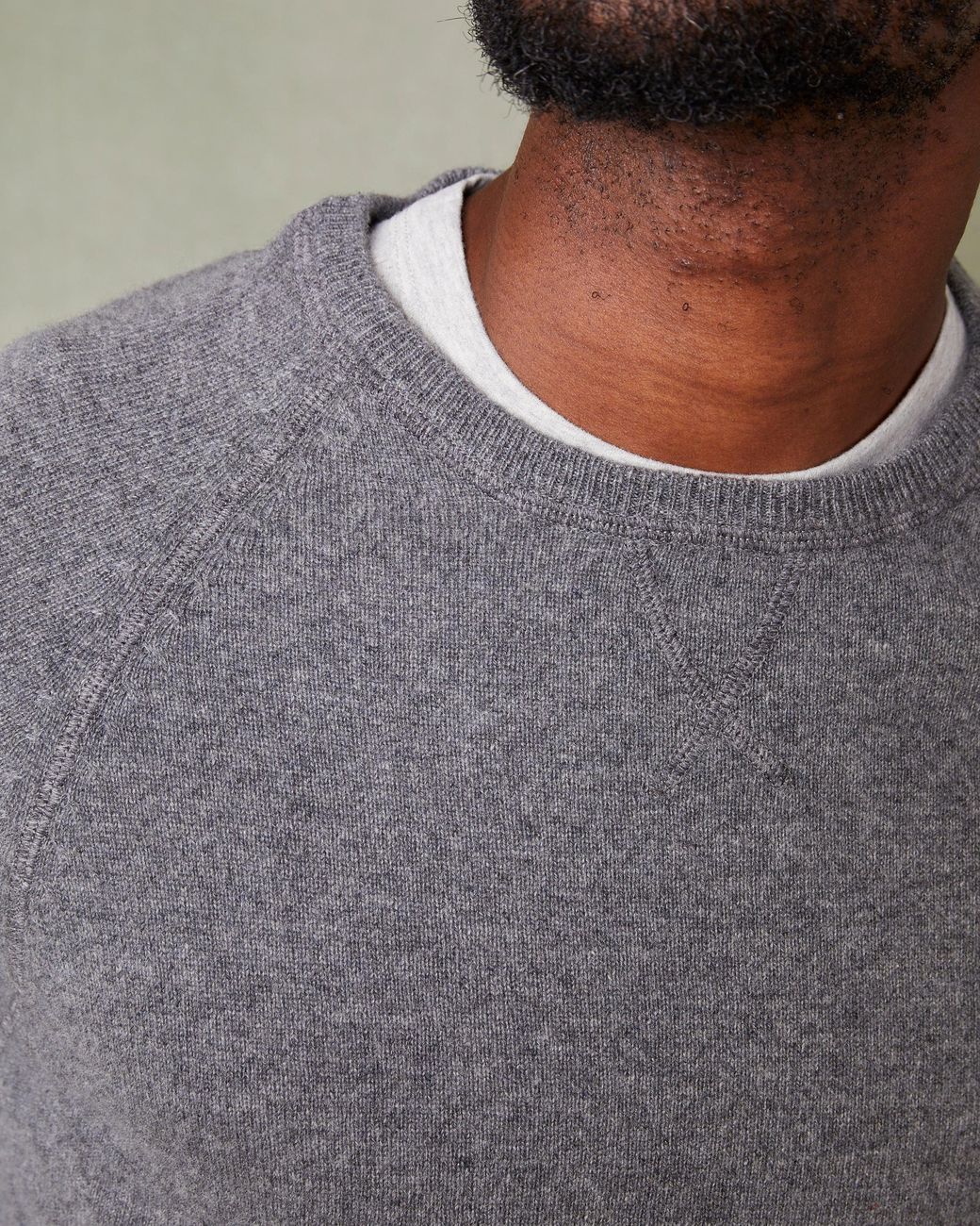 Officine Generale Gray Nate Sweater