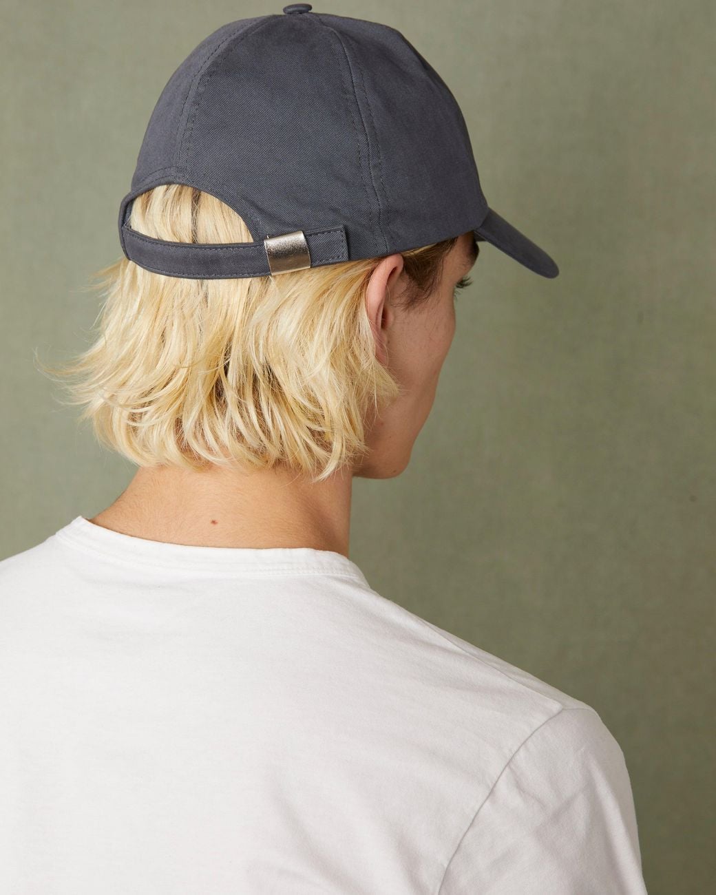 Officine Generale Gray Baseball Cap