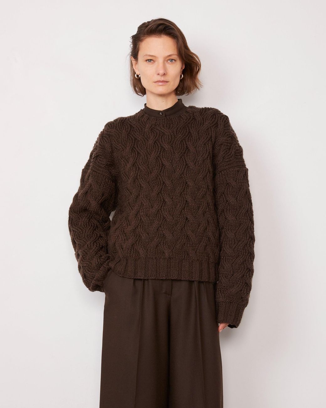 Pull Misa Officine Generale en coloris Brown