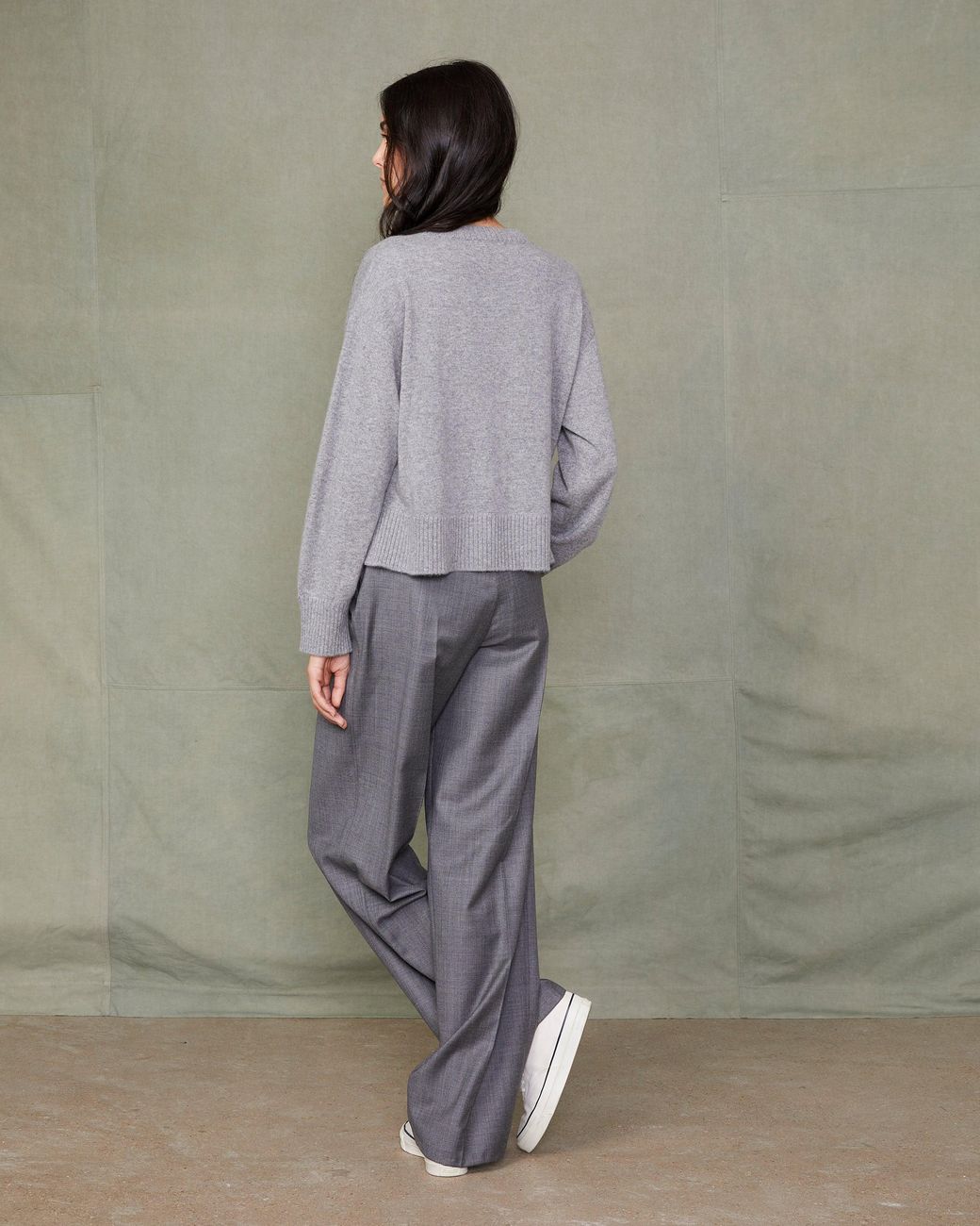 Officine Generale Gray Nicky Sweater