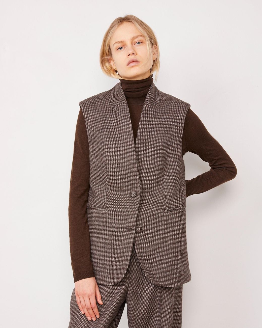 Officine Generale Brown Giomi Jacket