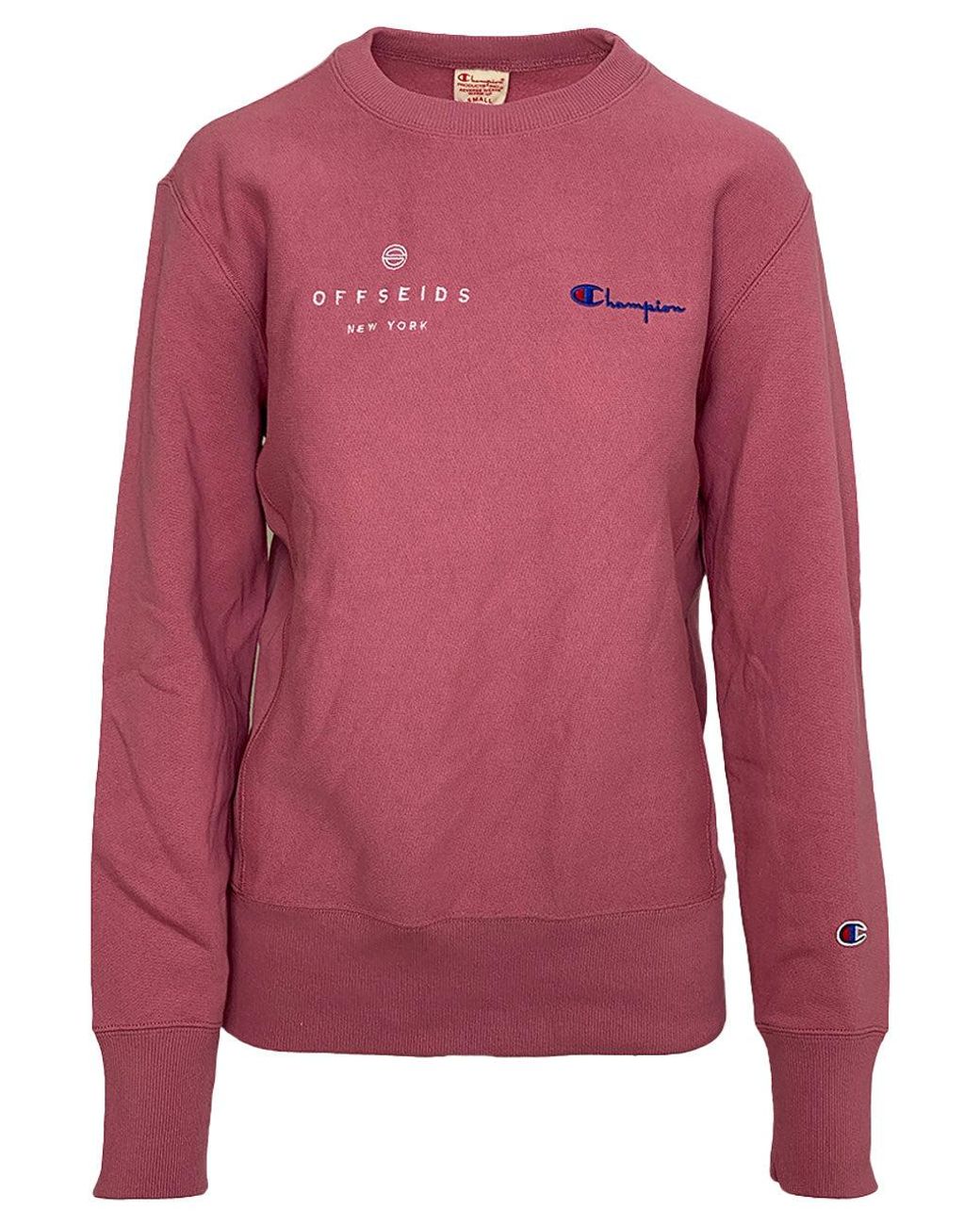 salmon champion crewneck