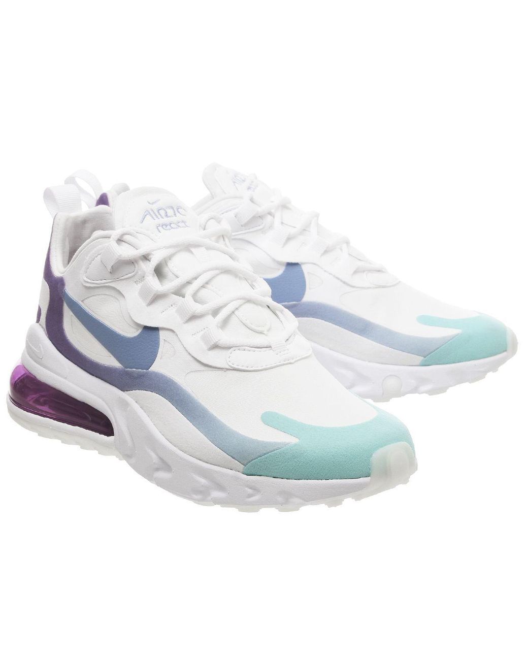 Rosa Bild Nike Junior Air Max 270 React Trainer Blue Void Photo Blue Rosa Bild Nike Junior Air Max 270 React Trainer Blue Void Photo Blue