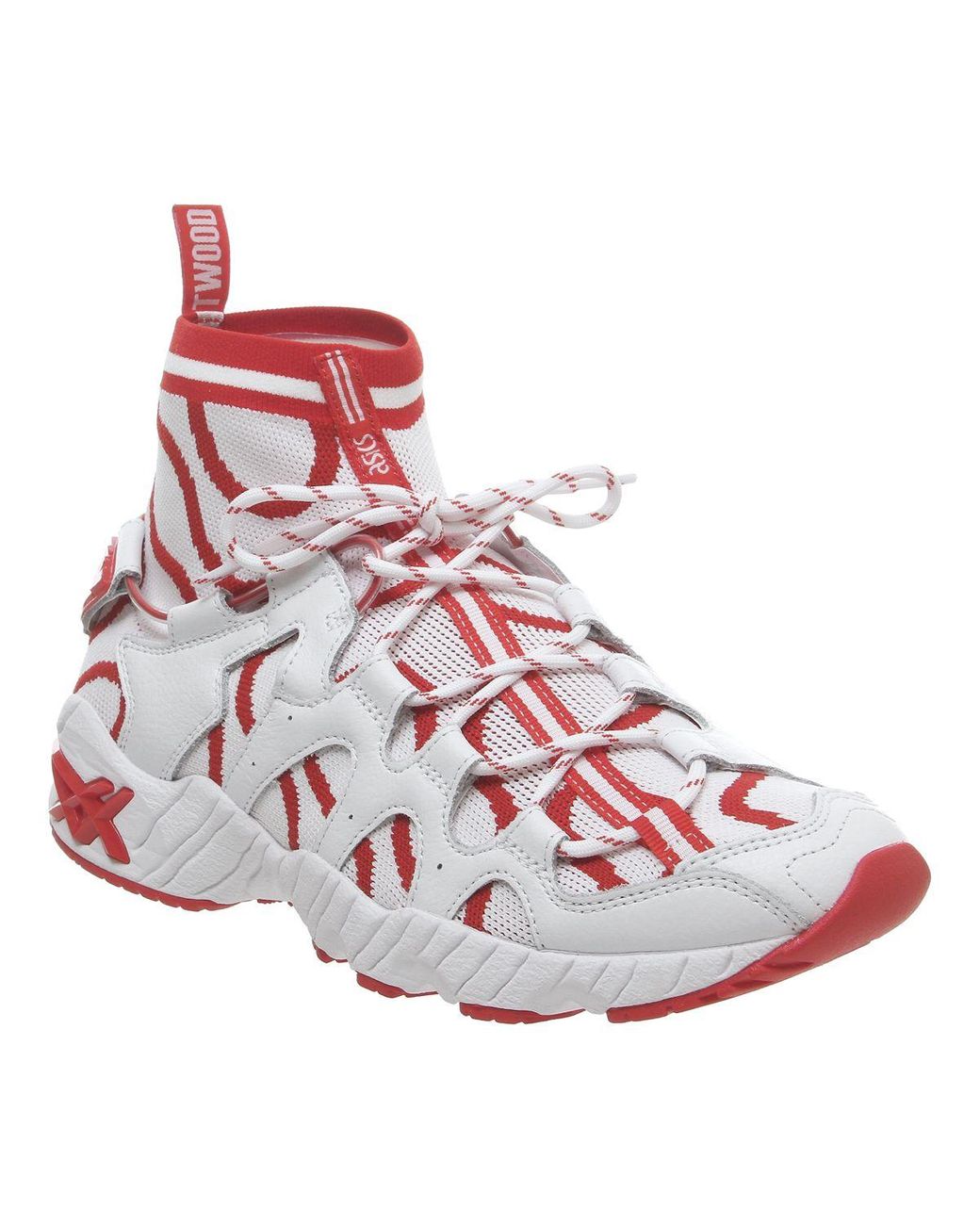 asics gel-mai trainers with fluro detail