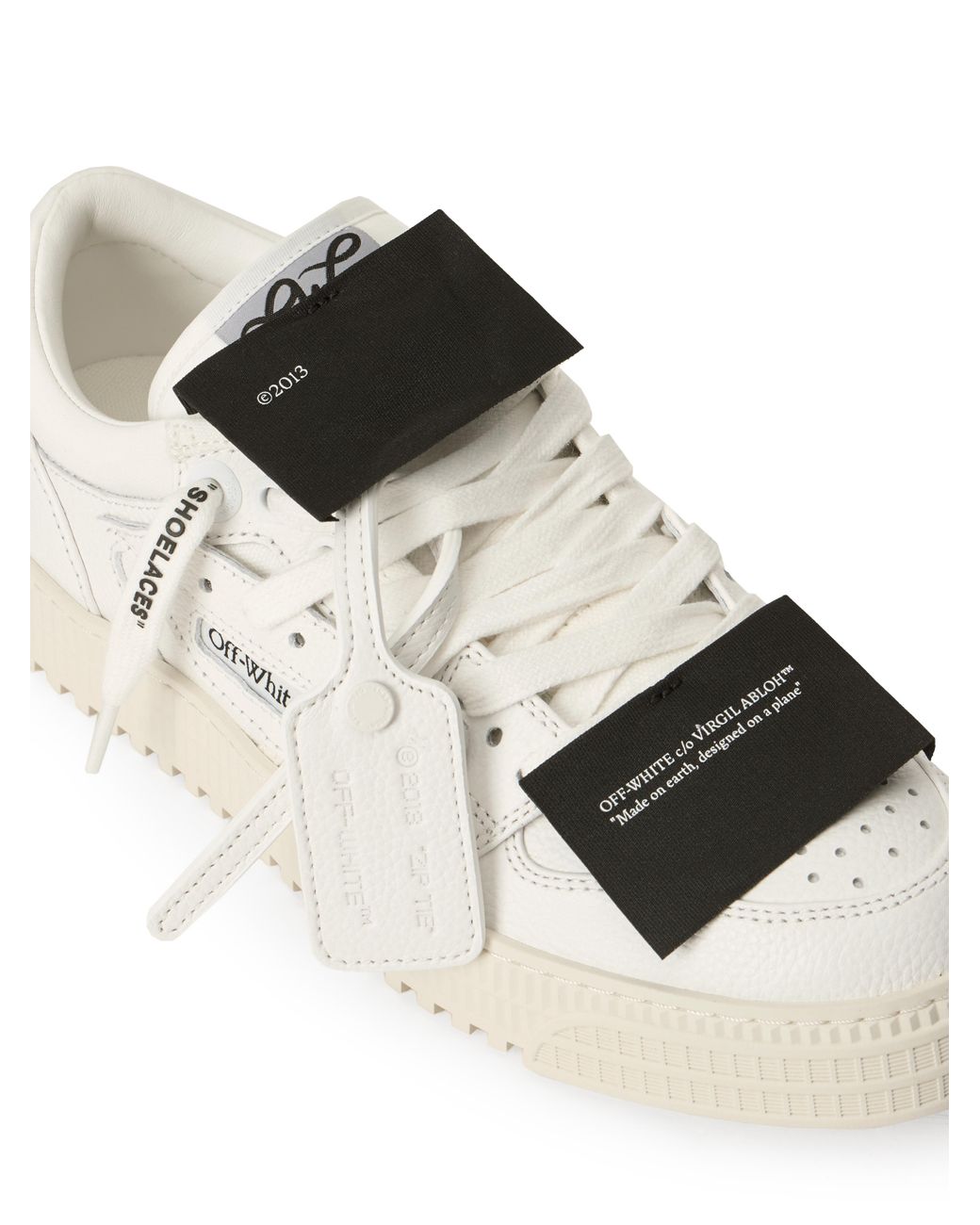 Off-White c/o Virgil Abloh Blue Low Top 3.0 Off Court Sneakers