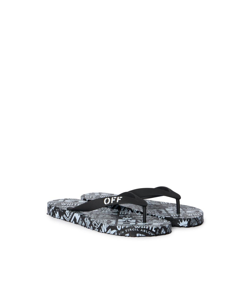 Off-White c/o Virgil Abloh White Off Stamp Flip Flops