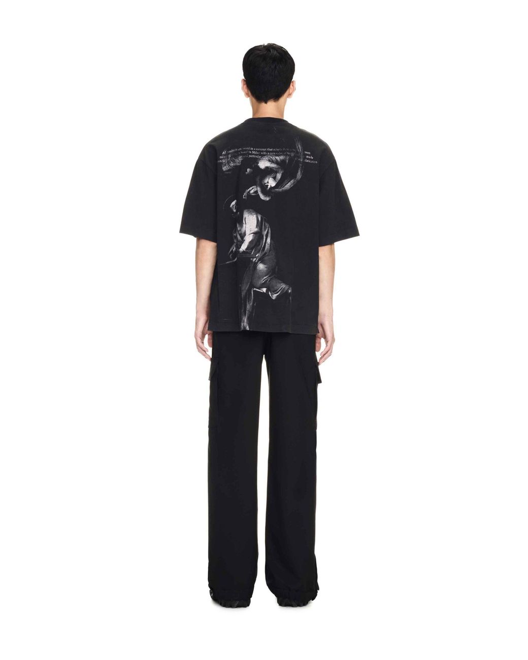 Off-White c/o Virgil Abloh Black S.Matthew Skate S/S Tee for men