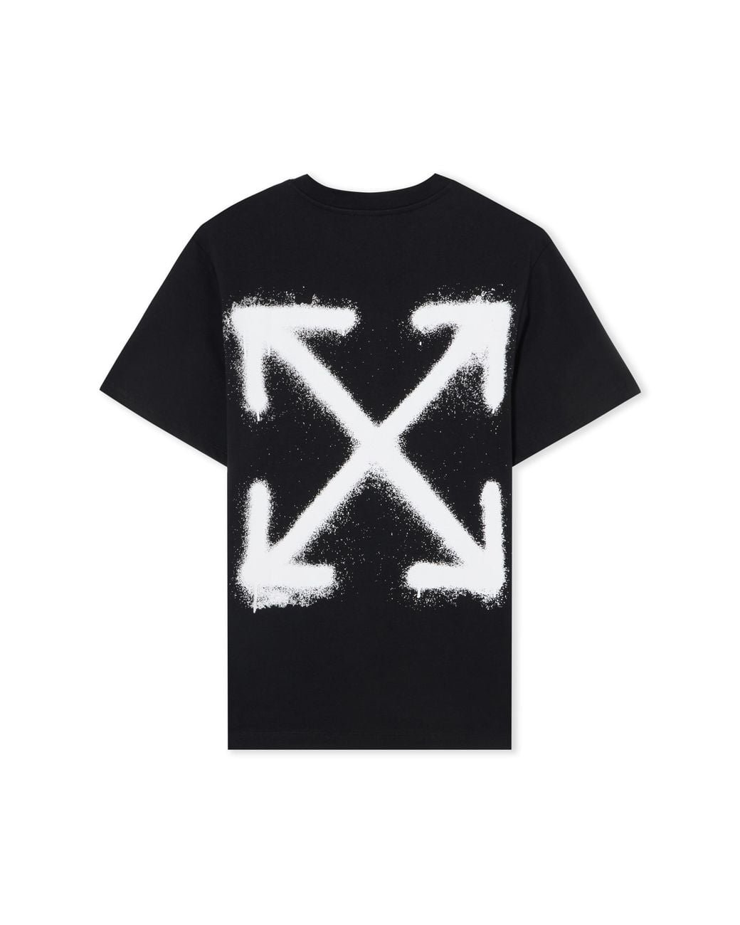 Off-White c/o Virgil Abloh Black Spray Can Arrow Slim T-Shirt for men