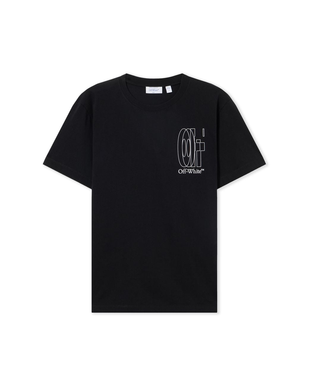 Off-White c/o Virgil Abloh Black Outline Double Arrow Slim T-Shirt for men