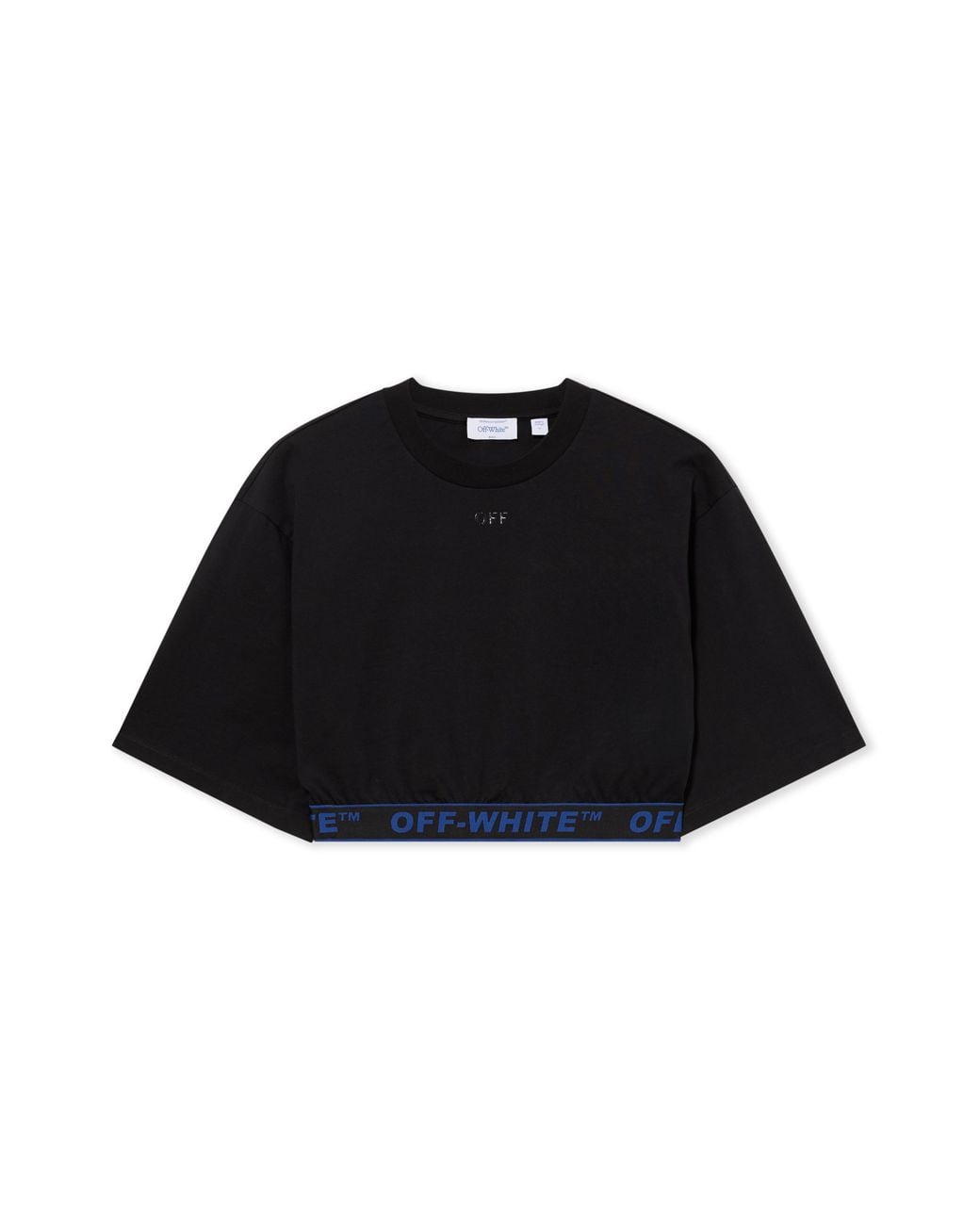 Off-White c/o Virgil Abloh Black Logoband Jersey T-Shirt